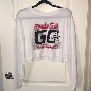 HLZBLZ cropped long sleeve